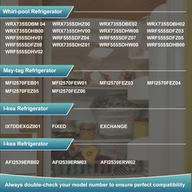 W11043011 W10866538 Refrigerator LED Light By Cenipar Compatible with Maytag Whirlpool Refrigerator LED Light Replace W11527432 W11042554 Q184G2 W11333374 W11387579 PS12070396