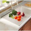 Sun Rise Roll Up Dish Drying Rack Over the Sink