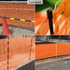 Vocray 4x100 FT Orange Safety Fence, Plastic Mesh Roll for