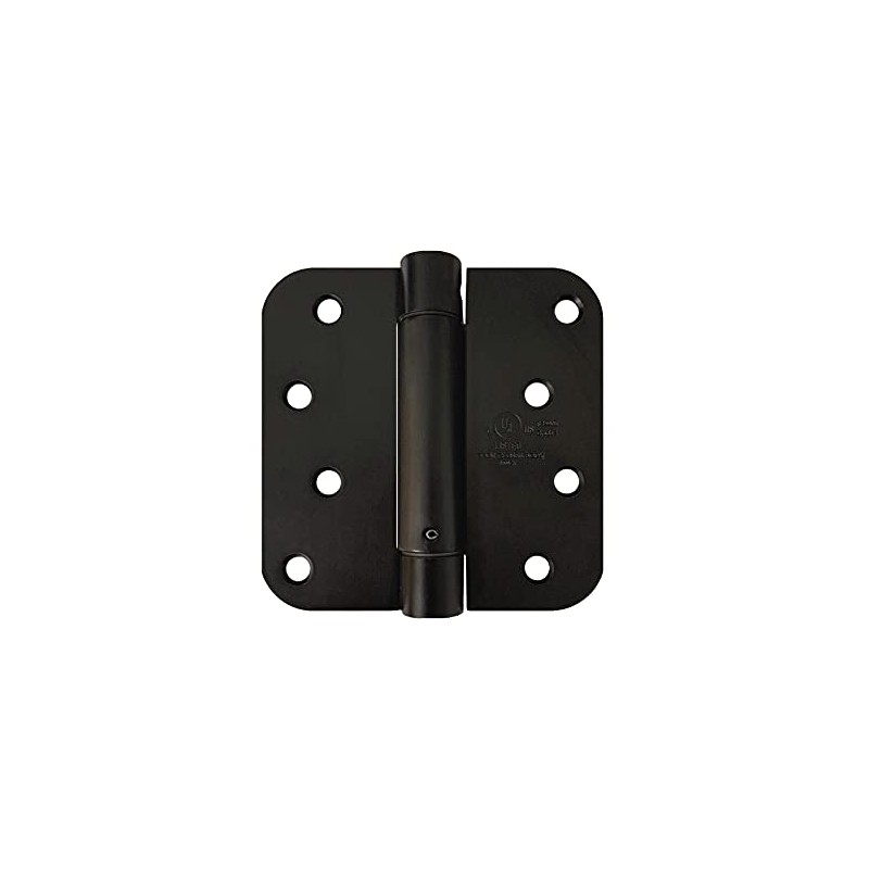 Heavy Duty 4" Inch Self-Closing Spring Loaded Door Hinge with