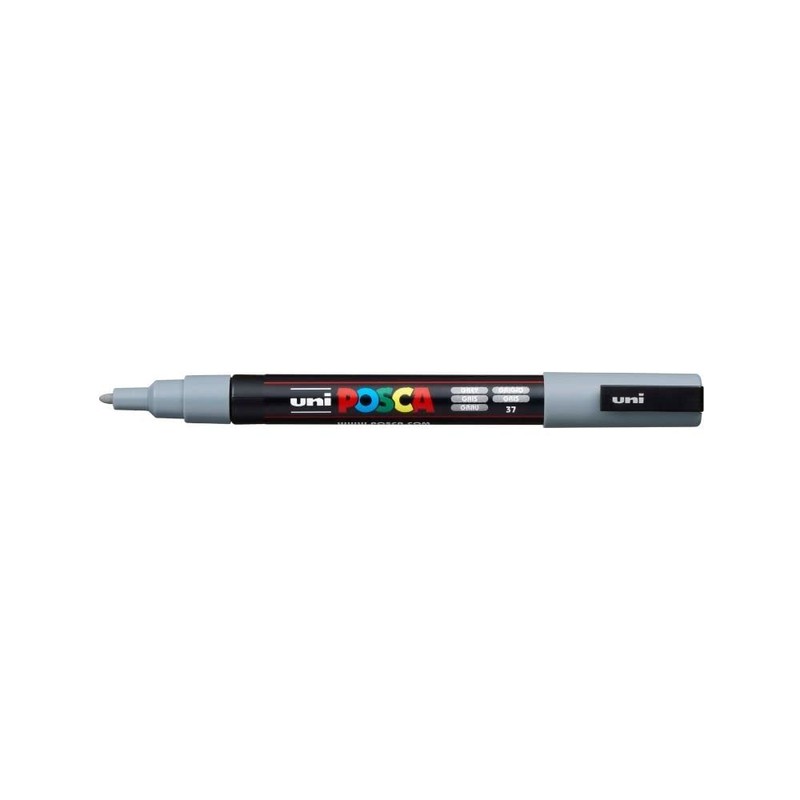 Uni-Posca Acrylic Markers, Grey, One Size