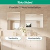 TokeShimi 24x30 Frameless Bathroom Mirror for Over Sink, Tempered Beveled