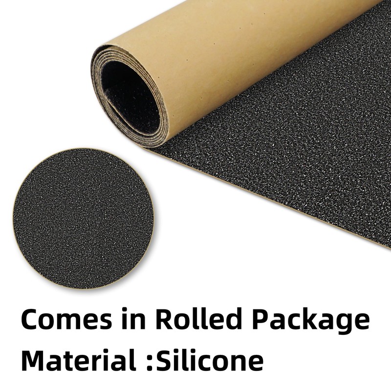 Zeato Grip Tape 33x9’’ Non Slip Silicone-Carbide Bubble Free Application
