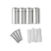 Wexel Art Mounting Floating Frame Hardware, 1-inch, Silver, 4 Count