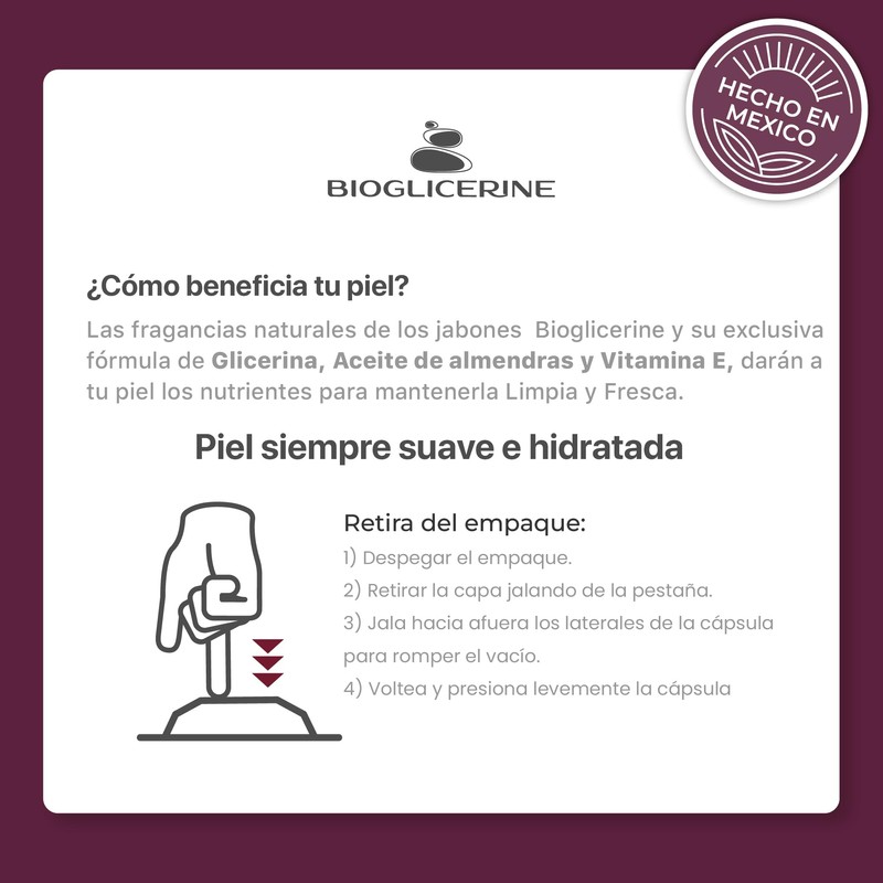 Set de jabones BIOGLICERINE GUILTY PLEASURE | 2 Pack |