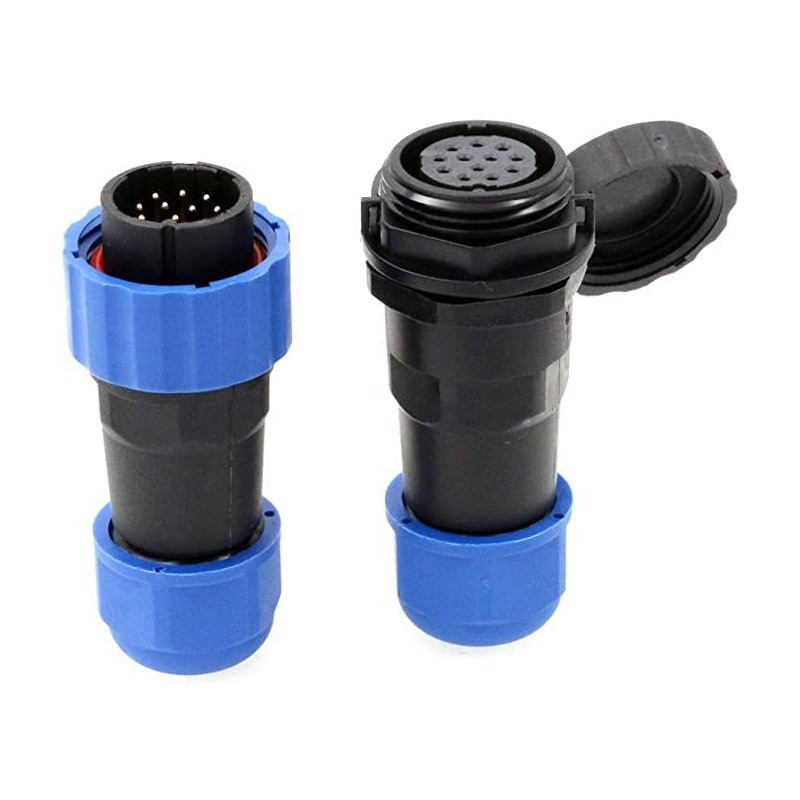 ZBLZGP SD20 Waterproof Plug IP68 LED Power Cable Male Female