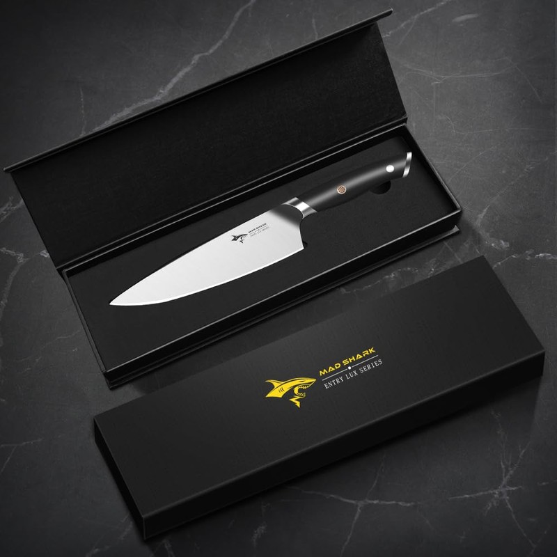 MAD SHARK 8-Inch Chef Knife - German High Carbon Stainless
