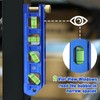 WORKPRO Magnetic Torpedo Level, Conduit Bending Level, Bubble Vials for