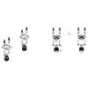 KINGBATH™ Bar Valve Fixing Kits Brackets 3/4” Inch Connections BSP