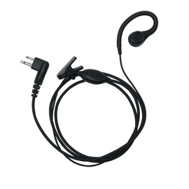 Klykon Cp200d Earpiece,Walkie Talkie Headset with Mic Ptt Compatible with Motorola Cp200 Cp185 Cp200d Rdm2070d 2 Way Radio 2 Pin C Shape，10 Pack