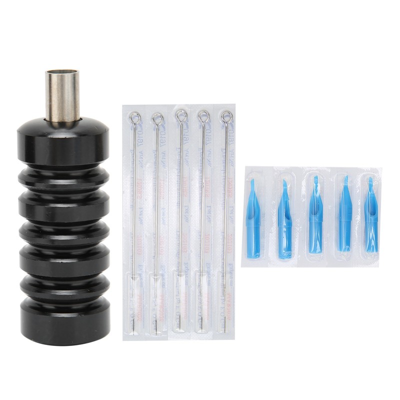 10 Wraps Tattoo Coil Machine Set Mini Tattoo Power Supply