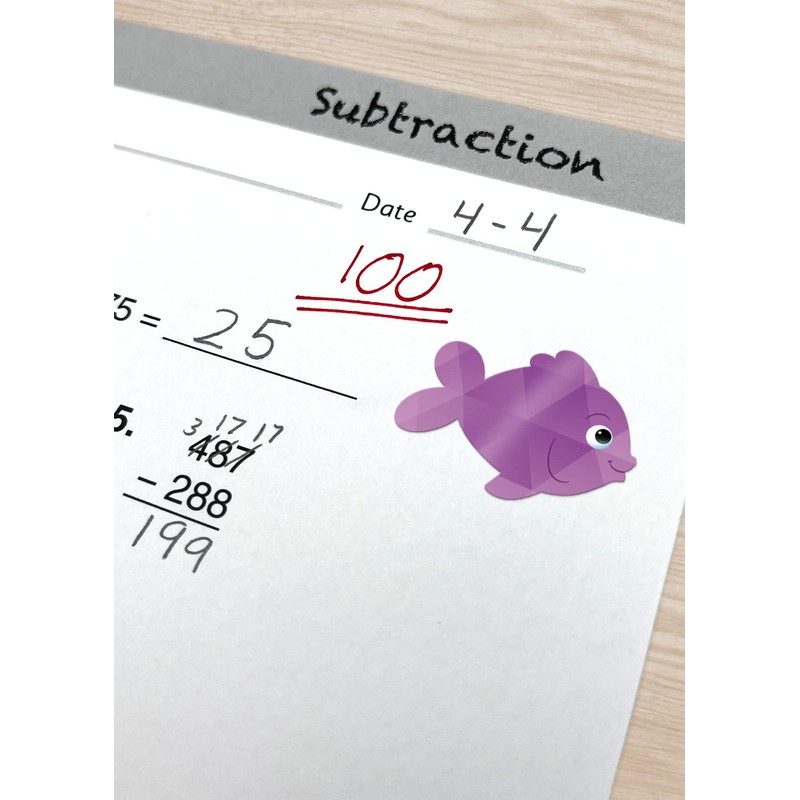 Teacher Created Resources Colorful Fish Stickers (TCR3553)