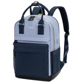 LOVEVOOK Backpack Womens, 15.6 Inch Laptop Travel Work Rucksack, Waterproof School Bag with USB Port, Anti Theft Ladies Computer Back Pack for Office Business College Uni, Khaki