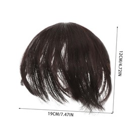 VICASKY 2pcs Hair Toppers for Women Short Synthetic Hair for Volume Lightweight Clip for Thinning Natural Coverage and Seamless Blend