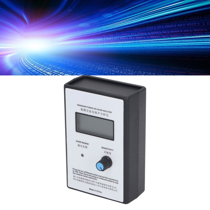 Noise Analyzer LCD Display Broadband 300KHz‑700KHz EMI AC Power Noise