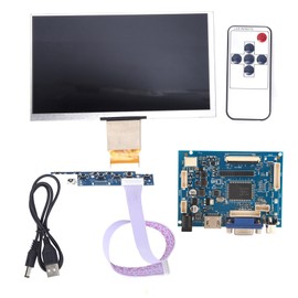 7 Inch LCD TFT Display 1024*600 HDMI VGA Monitor Screen Kit for Raspberry Pi 3/2