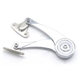 Lid Support Hinge, Adjustable Lid Stay Soft Close Hinges Zinc Alloy Slow Down Buffer for Toy Box Kitchen Cabinet Wardrobe