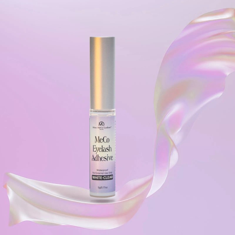 Miss MeCO Lashes Strip Lash Adhesive - Clear, 0.17oz.
