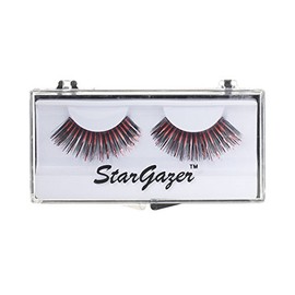 Stargazer False Eye Lashes style 5, synthetic lash pair includes glue.