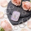 48 Pcs Open Bezels for Resin, Alloy Open Back Bezel