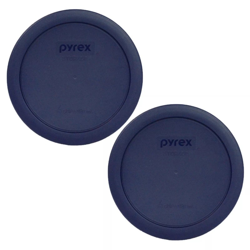 Pyrex 9 Piece Blue Lid Set for Pyrex 7202, 7200,