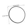 BIUDECO 2pcs Floor Protection Ring for Salon Chair Durable Rubber