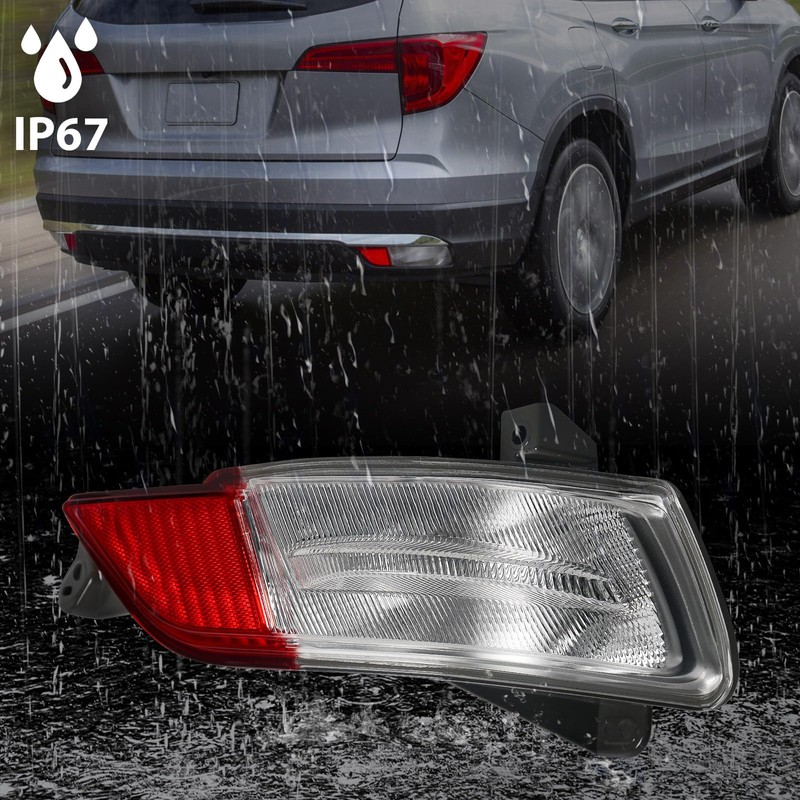 Huray Right Back Up Light for Honda Pilot 2016 2017