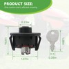 HaeKap 117-2221 137-4100 Ignition Switch with Keys 3 Postion 5