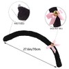 Ztl 27.5" Long Flexible Plush Cat Tail with Bowknot Bell