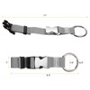 sourcing map Luggage Straps Jacket Clips Strap Nylon Adjustable Suitcase