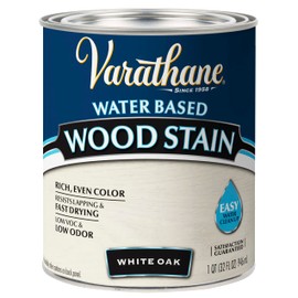 Varathane 384807 Water Based Wood Stain, Quart, White Oak
