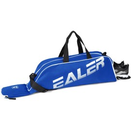 Baseball Tote Bag - T-Ball and Softball Equpiment - Holds Bat, Helmet, Glove, Cleats, Shoes and More for Kids, Youth, and Adults