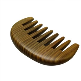 Sandal Wood Carved Wood Width 9 cm Coarse Comb Natural Scented Hair Comb Comb Unisex Slim Curly Wet Children's Massage Anti-Static for Travel Comb for Long Hair