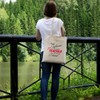 MINIMARG Printed100% Cotton Canvas Tote Bags for gift, Present, Student,