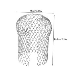 DOITOOL 8pcs Aluminum Filter Strainer Gutter Guard Easy Install Rain Filter for Gutters