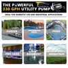 Trupow 1/10HP 330GPH 115-Volt Mini Portable Electric Utility Sump Transfer