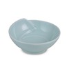 Hakusan Pottery with Small Blue and White Glaze, Approx. φ4.5