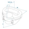 MULTIBROS 2 x Manoeuvring Handle for Jockey Wheel Diameter 48