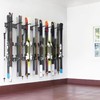 Ultrawall Ski Rack, Wall Mounted Ski Storage for Garage Storage