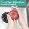 BUXIMN 2pcs 3-3/8" Garbage Disposal Splash Guard, Quiet Garbage Guard