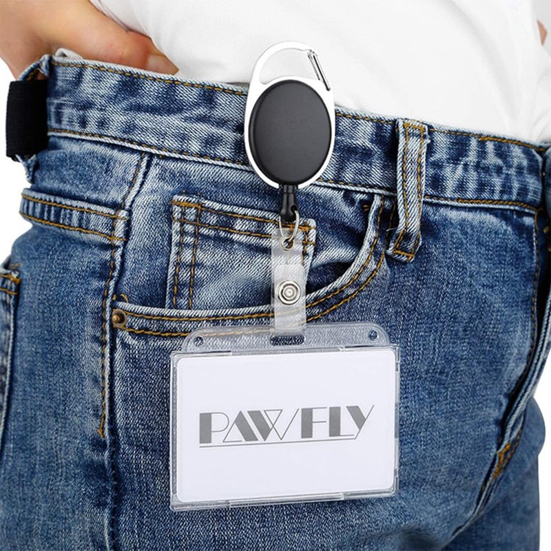 ID Card Holder Hard Card Holder Employee ID Holder Horizontal
