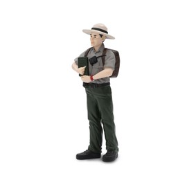 Safari Ltd. Jim The Park Ranger Figurine - Realistic Hand-Painted 4" Plastic Figure - Educational Toy for Boys, Girls & Kids Age 3+