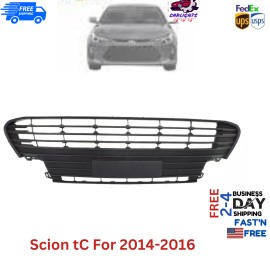 Keystone Automotive Operations Fits Scion tC Bumper Grille For 2014-2016 Textured Gray Plastic Front SC1036106