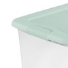 Sterilite 12 Pack Latching Box, Clear Plastic Stackable Storage Bin