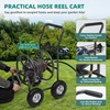 Autodaya Garden Water Hose Reel Cart - 250 ft. Capacity,