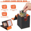 IVODEELA Card Deck Box for MTG Commander,Magnetic Card Display Case