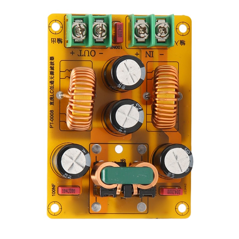DC LC Filter 50V 10A Electromagnetic Interference Double Sided FR4