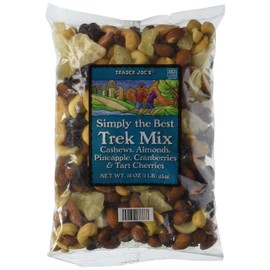 Trader Joe's Simply the Best Trek Mix with Cashews, Almonds, Pineapple, Cranberries, and Tart Cherries, 1 lb oz