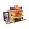 Cool Beans Boutique Miniature DIY Dollhouse Kit Wooden Japanese Takoyaki