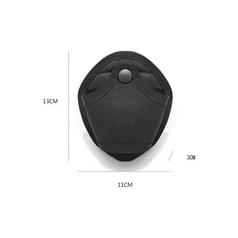 Estuchelandia Bolsa Molle Porta Esposas Funda Táctica Guardia Seguridad